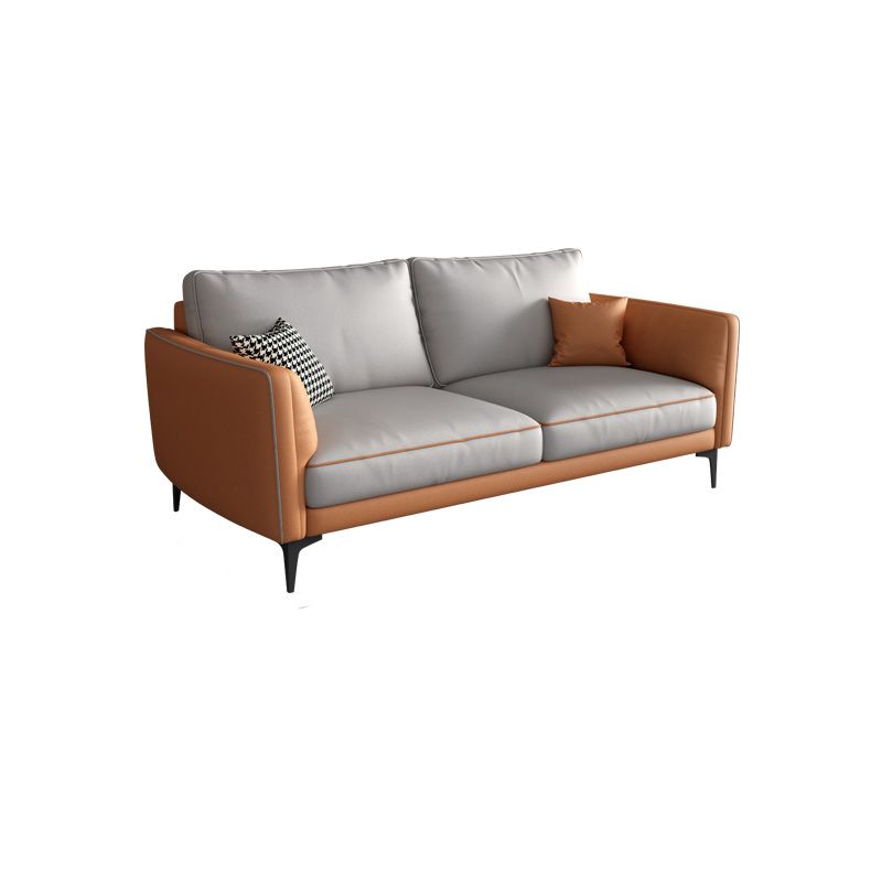 Stain Resistant Faux Leather Contemporary Standard Sofa Couch Clearhalo 'furn' 'furn_sofas' 'Furniture' 'furniture_sofas' 'Living Room Furniture' 'Sofa' 'sofas' 1200x1200_69cc7e35-4869-48c8-bce8-387ea154527d