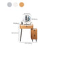 Contemporary Vanity Dressing Table Set with Mirror and Stool