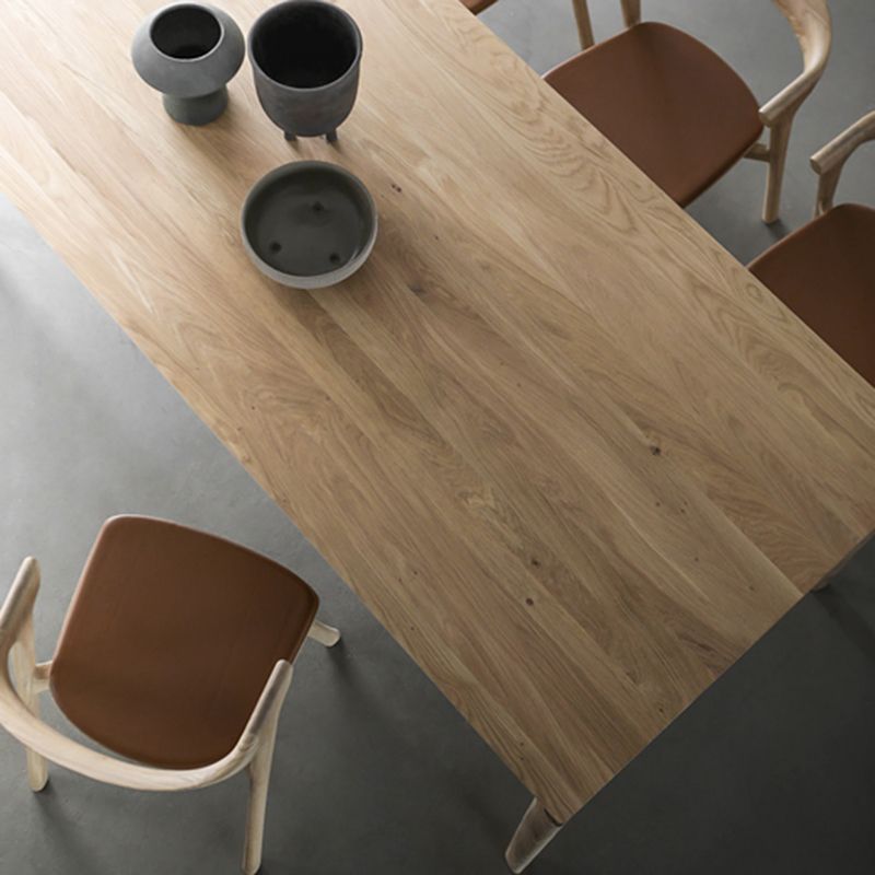 Rectangle 4-foot Home Furniture Solid Wood Dining Table for Dining Room Clearhalo ' dining_table' 'Dining Tables & Seating' 'Dining Tables' 'furn' 'furn_dining_table' 'Furniture' 'furniture_dining_table' 'Kitchen & Dining Furniture' 'kitchen&dining_furn' 'kitchen' 'kitchen_dining_table' 1200x1200_69cffd7f-7a19-44b7-9935-766c590849a3