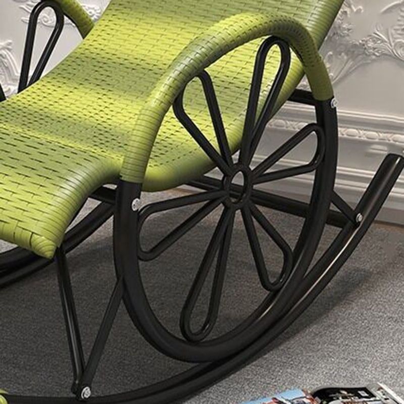 Iron Base Modern Style Lazy Sofa Chair Family Chaise Rocking Chair for ...