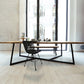 Rectangle Trestle Base Industrial Dining Table Solid Wood Fixed Table for Home Clearhalo ' dining_table' 'Dining Tables & Seating' 'Dining Tables' 'furn' 'furn_dining_table' 'Furniture' 'furniture_dining_table' 'Kitchen & Dining Furniture' 'kitchen&dining_furn' 'kitchen' 'kitchen_dining_table' 1200x1200_69d0a657-a8f3-4a1f-b847-53f5febb419c