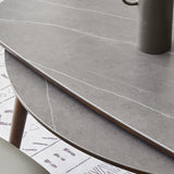 Contemporary Style 1/4/5/7 Pieces Dining Chairs Set Stone Round Furniture in Gray Clearhalo 'Dining Room Sets' 'Dining Tables & Seating' 'dining_room_set' 'furn' 'furn_dining_room_set' 'Furniture' 'Kitchen & Dining Furniture' 1200x1200_69d969e6-b7de-4e9d-9383-9d7514e5c728