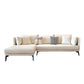 Contemporary Faux Leather Pillow Top Arm Sofa/Sectional Pillowed Back Cushions Clearhalo 'furn' 'furn_sectionals' 'Furniture' 'furniture_sectionals' 'kitchen' 'kitchen_sectionals' 'Living Room Furniture' 'Sectionals' 1200x1200_69da3eb7-94b3-49a8-9b31-7e6c0d05ef61