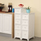 Contemporary Solid Wood Chest with Drawers and Legs Water Resistant Chest