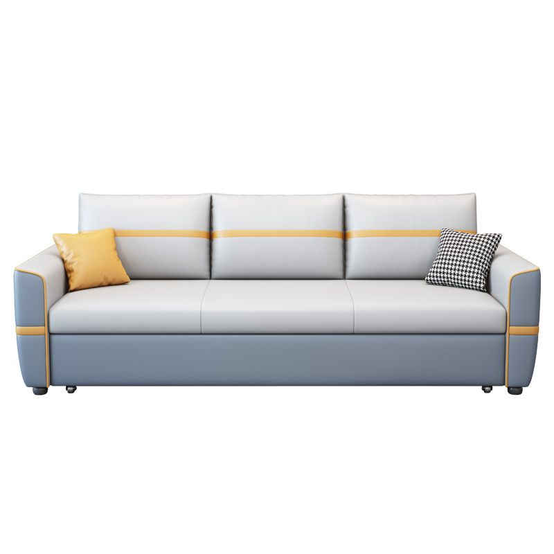 Divano convertibili convertibili imbottiti divano per dormiente in vetrina con archiviazione