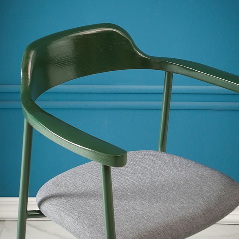 Modern Style Metal Arm Chair Open Back Indoor Dining Chair (Set of 2) Clearhalo 'Dining Chairs' 'Dining Tables & Seating' 'dining_chair' 'furn' 'furn_dining_chair' 'Furniture' 'furniture_dining_chair' 'Kitchen & Dining Furniture' 1200x1200_69dd4eb9-3f1a-41fd-853a-d24deda7d0f3