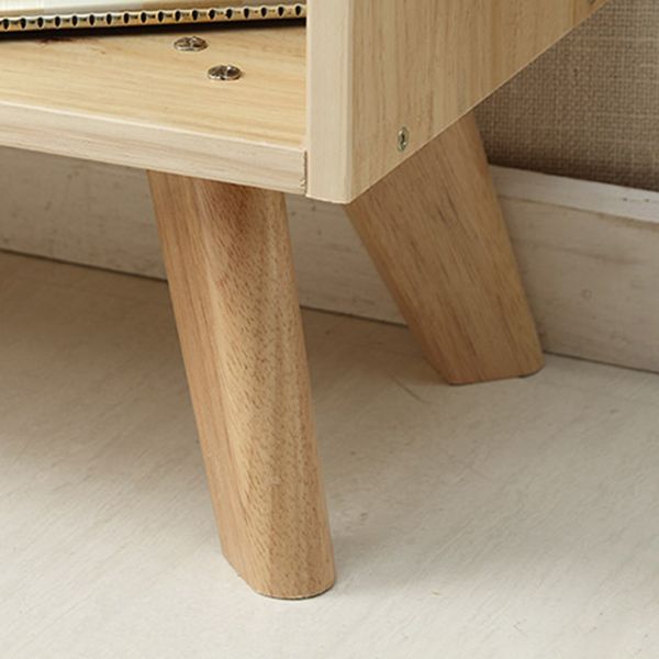 Natural Colour Wooden Standard Bookcase Contemporary Closed Back Bookshelf Clearhalo 'Bookcases' 'furn' 'furn_bookcases' 'Furniture' 'Office Furniture' 1200x1200_69e50864-19c4-4498-935f-5185ed01d20a