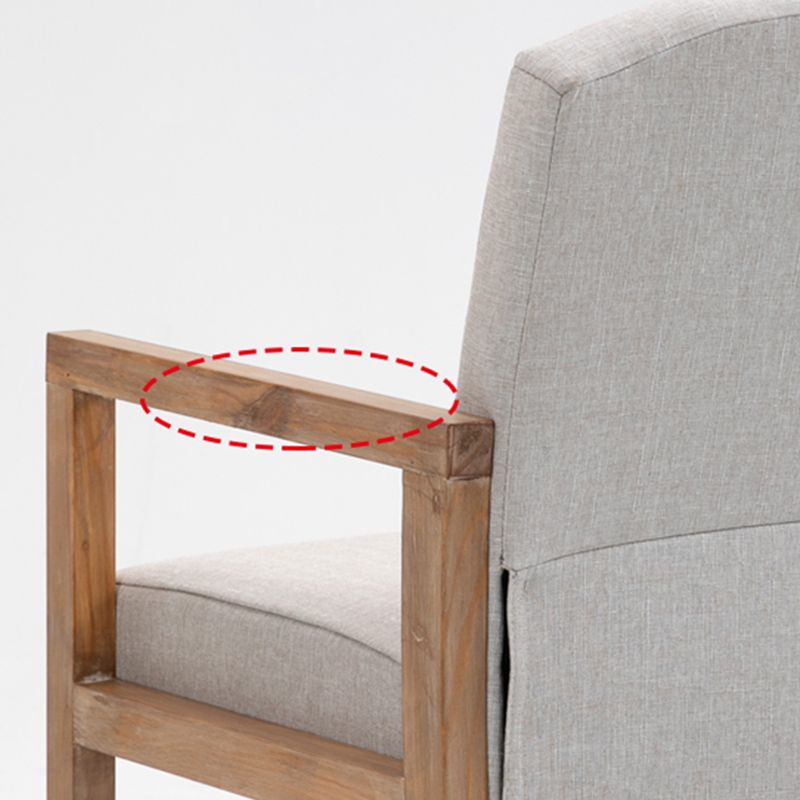 Contemporary Dining and Accent Chairs Matte Finish Parsons Arm Chair Clearhalo ' kitchen&dining_furn' 'Dining Chairs' 'Dining Tables & Seating' 'dining_chair' 'furn' 'furn_dining_chair' 'Furniture' 'furniture_dining_chair' 'Kitchen & Dining Furniture' 'kitchen' 1200x1200_69e58f08-878c-4360-a510-014f4510e643