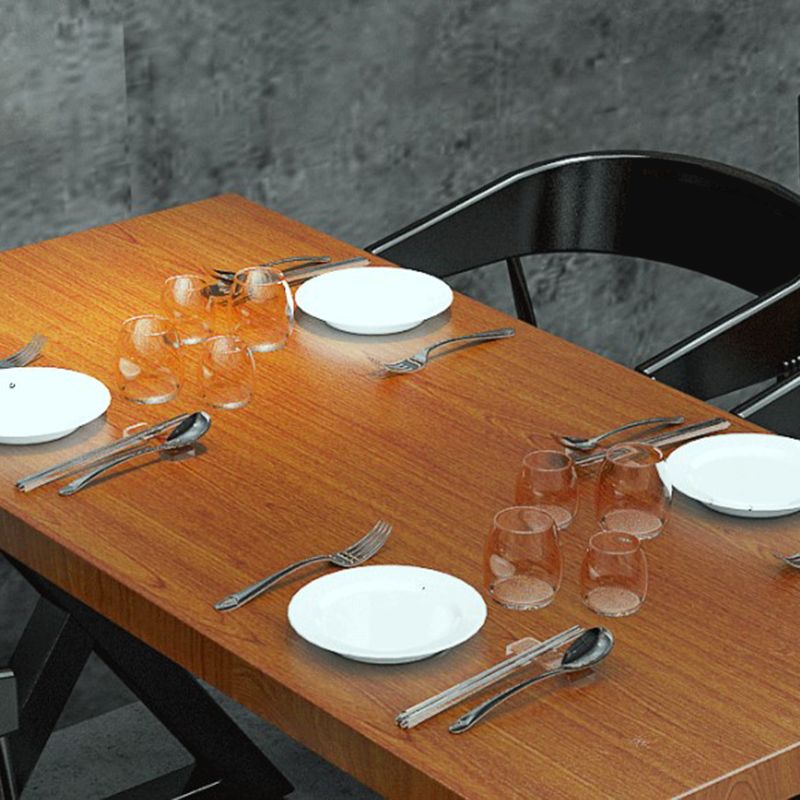 Muebles modernos de madera maciza 1/3/5 PCS Altura estándar Juego de mesa de comedor