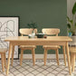 Modern Rubberwood Solid Wood Dining Table Brown Rectangle Table with 4 Legs for Home Clearhalo ' dining_table' 'Dining Tables & Seating' 'Dining Tables' 'furn' 'furn_dining_table' 'Furniture' 'furniture_dining_table' 'Kitchen & Dining Furniture' 'kitchen&dining_furn' 'kitchen' 'kitchen_dining_table' 1200x1200_69e71e9c-695a-4374-a361-6c2da7f7b8b7