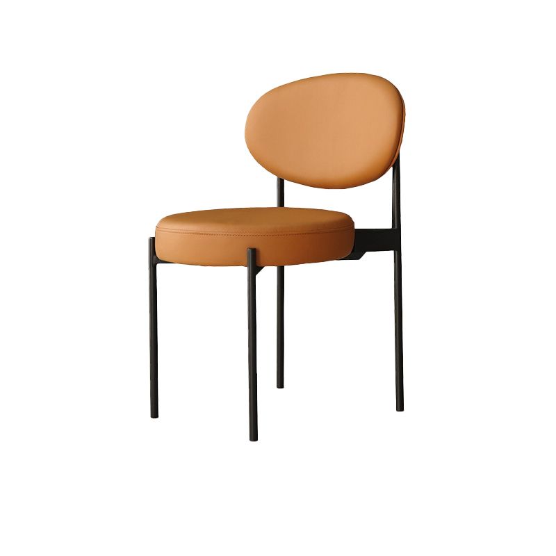 Industrial Metal Dining Room Chair Open Back Dining Side Chair Clearhalo 'Dining Chairs' 'Dining Tables & Seating' 'dining_chair' 'furn' 'furn_dining_chair' 'Furniture' 'Kitchen & Dining Furniture' 1200x1200_69e77ae0-36a9-431c-a197-b8a058fc61c1