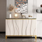 Hedendaagse stijl Credenza Stone Dining Buffet met kasten