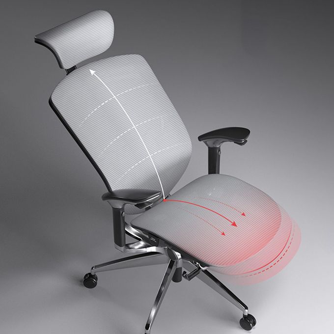 Moderne bureaustoel verstelbare stoelhoogte verwijderbare wapenstoel met wielen met wielen