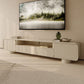 Engineered Wood Contemporary TV Console Beige Open Storage Media Console Clearhalo 'furn' 'furn_tv_stands_entertainment_centers' 'Furniture' 'Living Room Furniture' 'TV Stands & Entertainment Centers' 'TV Stands & Media Storage Furniture' 'tv_stands_entertainment_centers' 1200x1200_69e9dde1-71b5-4723-84b8-5a4d84fb9600
