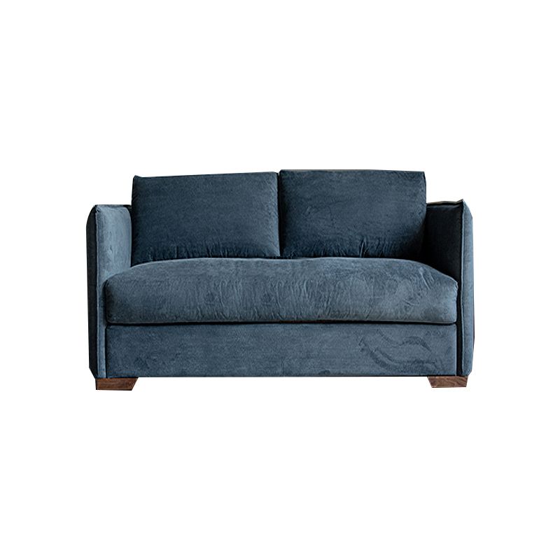 Divano divano scandinavo in tessuto soggiorno cuscini di divano standard braccio quadrato