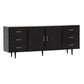 Black Buffet Server with Drawers Pine Solid Wood Dining Server Clearhalo 'buffet_sideboard' 'Buffets & Sideboards' 'furn' 'furn_buffet_sideboard' 'Furniture' 'Kitchen & Dining Furniture' 1200x1200_69f3fa56-1806-4ef9-be68-7da47a03efc0