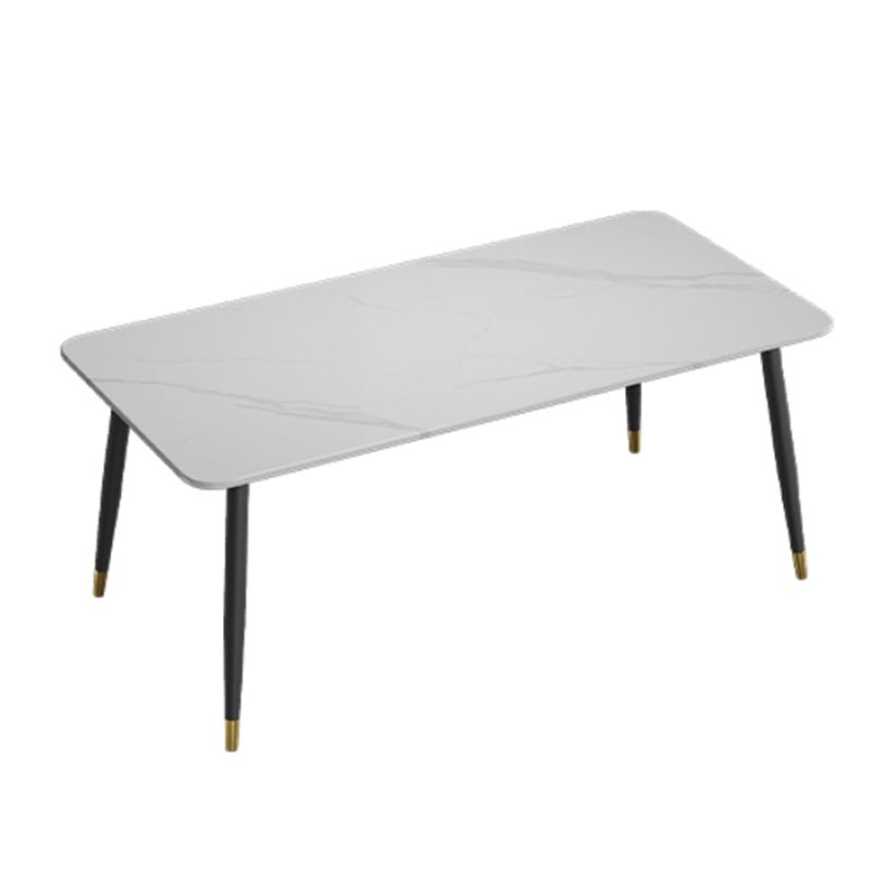 Mesa de comedor de rectángulo de piedra moderna 1/2/5/7 piezas de comedor juego para sala de estar