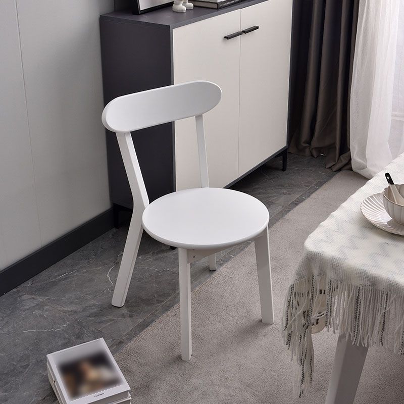 Contemporary Style Open Back Chairs Wood Kitchen Armless Chair Clearhalo 'Dining Chairs' 'Dining Tables & Seating' 'dining_chair' 'furn' 'furn_dining_chair' 'Furniture' 'furniture_dining_chair' 'Kitchen & Dining Furniture' 1200x1200_69f986f4-d350-48ca-9c6e-15df032a2e13