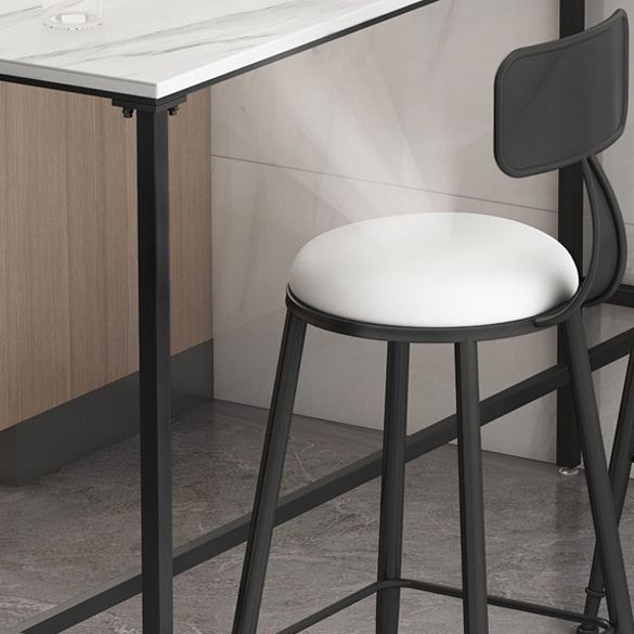 Modern Bar Table Set 1/2/3/5 Pieces Metal Bar Table with High Stools Clearhalo 'Bar Furniture' 'furn' 'furn_home_bar_bar_sets' 'Furniture' 'Home Bars & Bar Sets' 'home_bar_bar_sets' 'Kitchen & Dining Furniture' 1200x1200_69f9f485-ef39-4568-aba2-50ae14930596