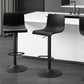Modern Adjustable Height Swivel Plastic Low Back Bar Stool with Footrest Clearhalo 'Bar Furniture' 'Bar Stools' 'bar_stools' 'furn' 'furn_bar_stools' 'Furniture' 'Kitchen & Dining Furniture' 1200x1200_69fa148f-a4f0-4111-b961-52a5a400f6c3