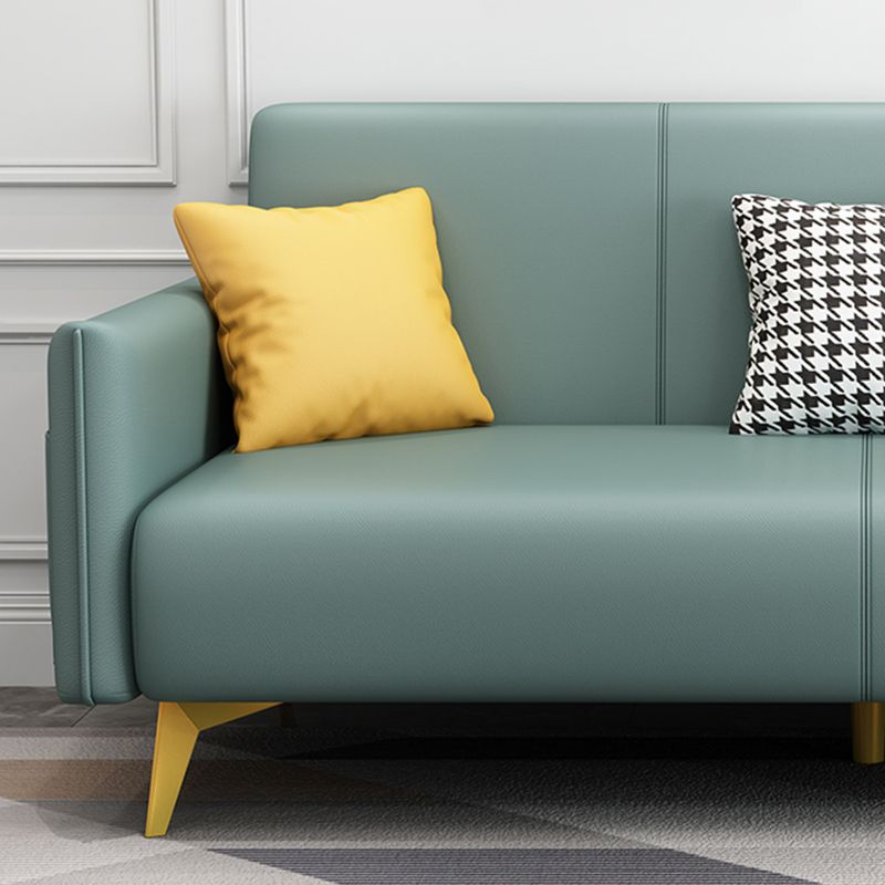 現代の正方形のアームリビングルームファブリックステーショナルシート