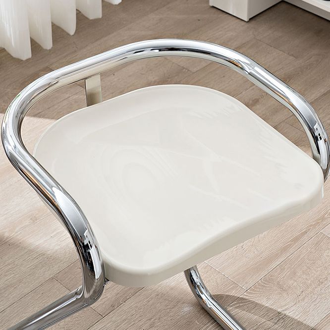 Industrial Metal Counter Stools Saddle Seat Counter Stool with Low Back