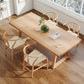 Modern Style Double Pedestal Table Pine Wood Table for Dining Room Clearhalo 'Dining Tables & Seating' 'Dining Tables' 'dining_table' 'furn' 'furn_dining_table' 'Furniture' 'Kitchen & Dining Furniture' 1200x1200_69fcf9df-4f1f-4ea6-963e-4d82c66f23c4