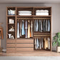Contemporary Sliding Door Storage Cabinet Bedroom Cabinet with Drawers
