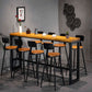 Tabouret de comptoir de style contemporain, tabouret de bar sans accoudoirs à dossier bas pour l'intérieur