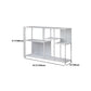 Contemporary Book Shelf Metal Open Back Shelf Bookcase for Study Room