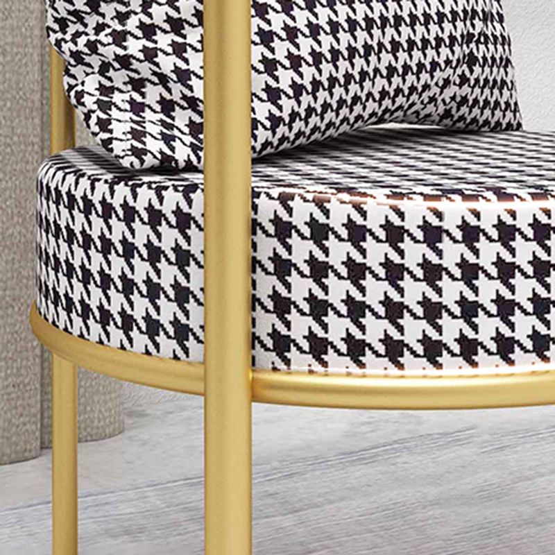 Glam Metal Dining Room Chair Open Back Dining Side Chair for Restaurant Use Clearhalo 'Dining Chairs' 'Dining Tables & Seating' 'dining_chair' 'furn' 'furn_dining_chair' 'Furniture' 'Kitchen & Dining Furniture' 1200x1200_6a023e04-93b8-4ed2-8f06-d86fc18cad65