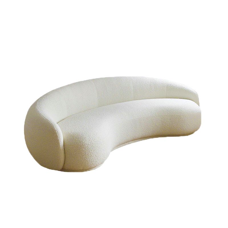 Canapé arrière serré scandinave avec bras de smoking pour l'appartement et le salon