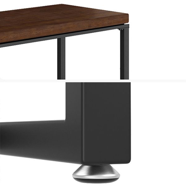 Industrial Rectangle Dining Table Pine Solid Wood Table with Trestle Base Clearhalo ' dining_table' 'Dining Tables & Seating' 'Dining Tables' 'furn' 'furn_dining_table' 'Furniture' 'furniture_dining_table' 'Kitchen & Dining Furniture' 'kitchen&dining_furn' 'kitchen' 'kitchen_dining_table' 1200x1200_6a1665e7-a7c7-4083-b581-38d20d6c0953