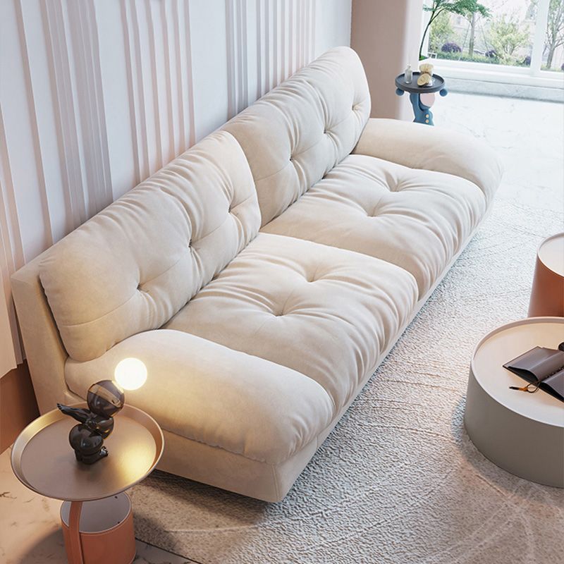 Sofá estándar con mechones 41.33 "D x 34.25" H Sofa sin brazo para sala de estar
