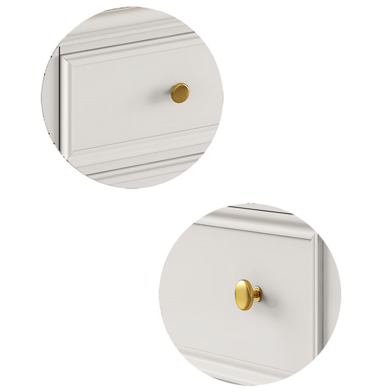 Glam Solid Wood Chest Home Storage Chest in White with Drawers Clearhalo 'Bedroom Furniture' 'Dressers & Chests' 'dressers_chests' 'furn' 'furn_dressers_chests' 'Furniture' 1200x1200_6a22fc35-1ef1-4fab-83d9-8b99347bddca