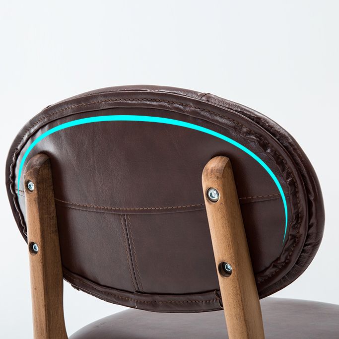 Scandinavia Style Bar-stool Wooden Legs Full Back for Kitchen Bar Clearhalo 'Bar Furniture' 'Bar Stools' 'bar_stools' 'furn' 'furn_bar_stools' 'furniture_bar_stools' 'Kitchen & Dining Furniture' 'kitchen&dining_furn' 'kitchen' 'kitchen_furn' Furniture' 1200x1200_6a254fbb-d1f2-4670-b75f-fb09a6f5e2dc