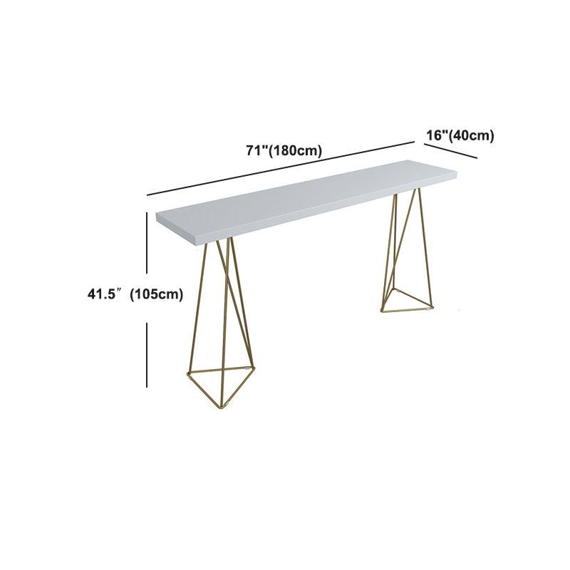 Pine Wood Top Bar Counter Traditional Luxury Rectangle Bar Counter with Sled Base Clearhalo 'Bar Furniture' 'Bar Tables' 'bar_tables' 'furn' 'furn_bar_tables' 'Furniture' 'furniture_bar_tables' 'Kitchen & Dining Furniture' 1200x1200_6a293b4c-216e-4e30-8d4e-b96d26a622ae