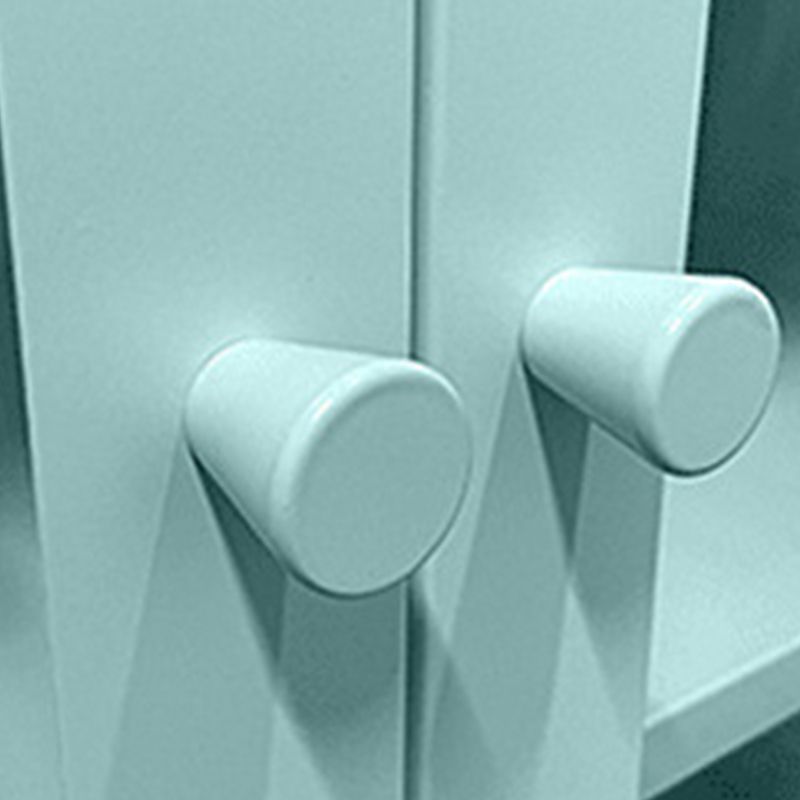 Archivo moderno de estantes de almacenamiento de vidrio y archivos verticales de pedestal