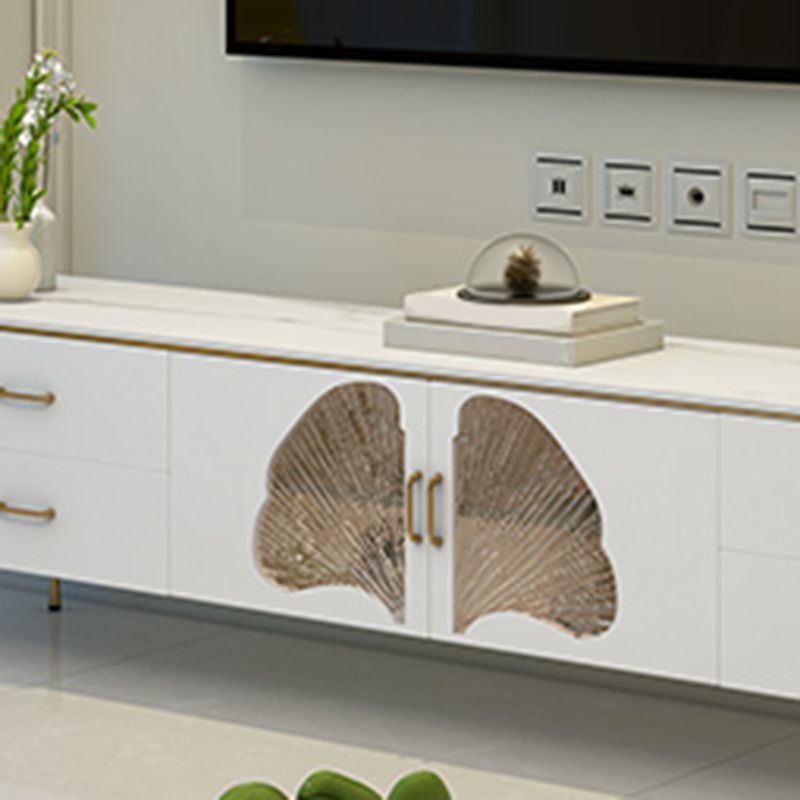 Contemporary TV Media Console Stone TV Console for Living Room Clearhalo 'furn' 'furn_tv_stands_entertainment_centers' 'Furniture' 'Living Room Furniture' 'TV Stands & Entertainment Centers' 'TV Stands & Media Storage Furniture' 'tv_stands_entertainment_centers' 1200x1200_6a374ed4-fdad-451a-860f-01f1b12e76ff