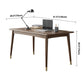 Traditional Luxury Rectangle Dining Room Table Ash Solid Wood Table with 4 Legs Clearhalo ' dining_table' 'Dining Tables & Seating' 'Dining Tables' 'furn' 'furn_dining_table' 'Furniture' 'furniture_dining_table' 'Kitchen & Dining Furniture' 'kitchen&dining_furn' 'kitchen' 'kitchen_dining_table' 1200x1200_6a37a8f6-062d-43df-b7b1-638423200a3b