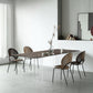 Rectangle Dining Table Acrylic Base Table for Kitchen Dining Room Clearhalo 'Dining Tables & Seating' 'Dining Tables' 'dining_table' 'furn' 'furn_dining_table' 'Furniture' 'Kitchen & Dining Furniture' 1200x1200_6a38df2d-ef0e-471f-a15b-b6af959119aa