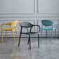 Contemporary Plastic Dining Armchair Chair Open Back Dining Side Chair for Kitchen Clearhalo ' kitchen&dining_furn' 'Dining Chairs' 'Dining Tables & Seating' 'dining_chair' 'furn' 'furn_dining_chair' 'Furniture' 'furniture_dining_chair' 'Kitchen & Dining Furniture' 'kitchen' 1200x1200_6a4030f2-0865-4566-bf25-5973963deeaf