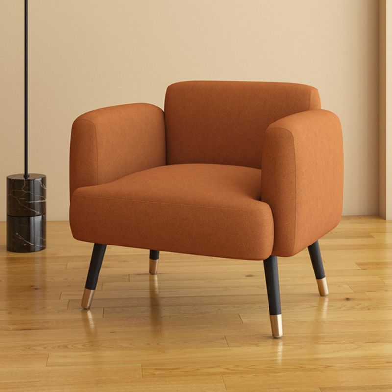 Leer/faux leer moderne bank 27,95 "High Scroll Arm stoelen