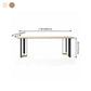 Industrial Style Dining Site Table Solid Wood Double Pedestal Furniture Clearhalo ' dining_table' 'Dining Tables & Seating' 'Dining Tables' 'furn' 'furn_dining_table' 'Furniture' 'furniture_dining_table' 'Kitchen & Dining Furniture' 'kitchen&dining_furn' 'kitchen' 'kitchen_dining_table' 1200x1200_6a43c54a-31a5-435c-a5bc-2dba57796f55