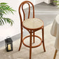 Contemporary Wooden Bar-stool Solid Round Seat Counter Bar Stool with Wood Legs Clearhalo 'Bar Furniture' 'Bar Stools' 'bar_stools' 'furn' 'furn_bar_stools' 'Furniture' 'Kitchen & Dining Furniture' 1200x1200_6a467620-4b53-4b77-a35c-299454e2d9b9