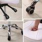 Modern Desk Chair with Wheels Leather Desk Chair in White/Black Clearhalo 'furn' 'furn_office_chair' 'Furniture' 'Office Chairs' 'Office Furniture' 'office_chair' 1200x1200_6a4714ab-4f93-4bb7-806e-9444d8ccf4cc