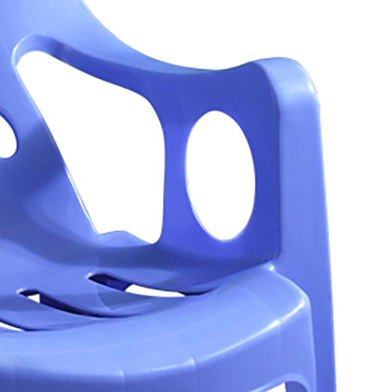 Modern Style Plastic Dining Arm Chairs Slat Back Stacking Side Chairs for Home Clearhalo ' kitchen&dining_furn' 'Dining Chairs' 'Dining Tables & Seating' 'dining_chair' 'furn' 'furn_dining_chair' 'Furniture' 'furniture_dining_chair' 'Kitchen & Dining Furniture' 'kitchen' 1200x1200_6a47b39d-ebe4-4f2b-8991-021385c66ce5