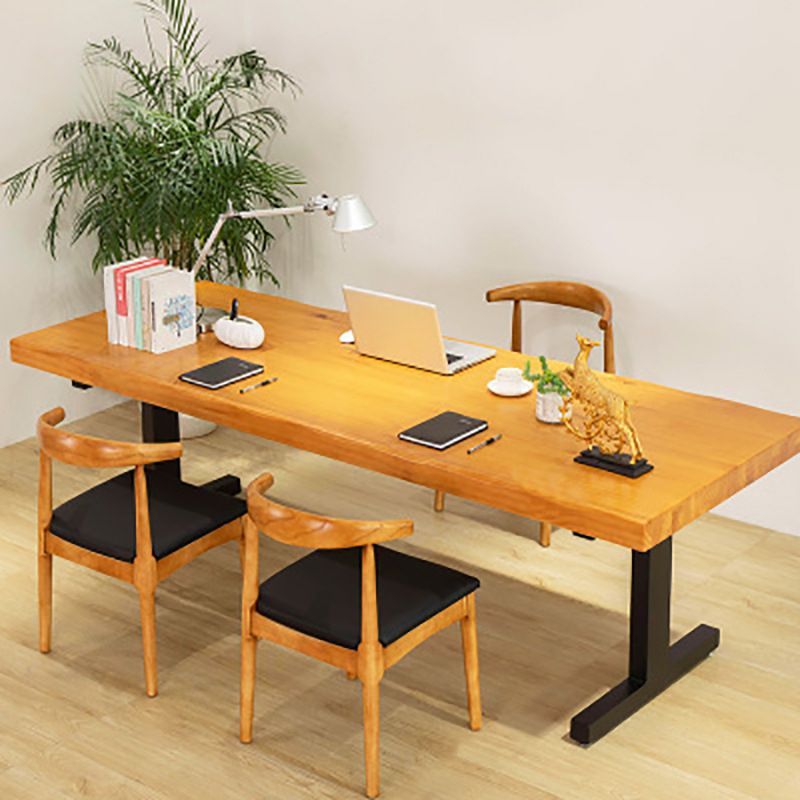 Moderne massief houten eettafelset 1/2/4-delige eetset voor thuisgebruik