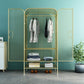 Industrial Style Wardrobe Bedroom Metal Wardrobe Closet with Doors