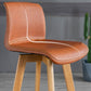 Scandinavia Style Bar-stool Wooden Legs Rectangle Seat for Kitchen Bar Clearhalo 'Bar Furniture' 'Bar Stools' 'bar_stools' 'furn' 'furn_bar_stools' 'furniture_bar_stools' 'Kitchen & Dining Furniture' 'kitchen&dining_furn' 'kitchen' 'kitchen_furn' Furniture' 1200x1200_6a4c2224-62d2-4409-980d-fa5bbd9ba116